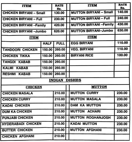 A One Biriyani House - Panjagutta - Hyderabad image 1